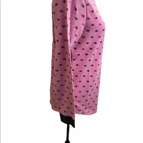 Climate right cuddl duds top long sleeve hearts Size large. - Picture 5 of 6